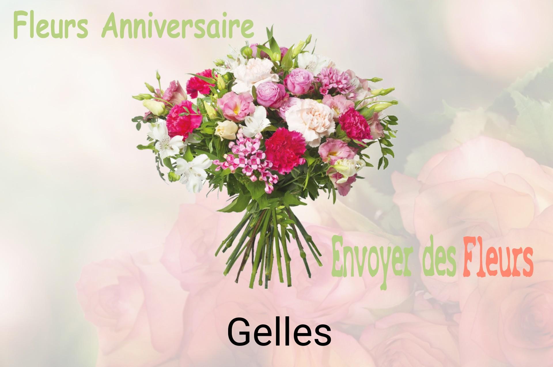 Bouquet de fleurs d’anniversaire livré à Gelles